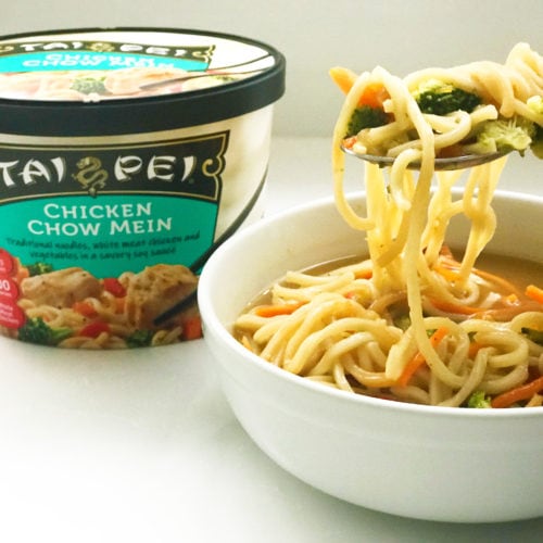 Instant Chicken Chow Mein Noodles Soup Recipe Hack