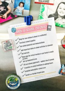 printable back to school checklist