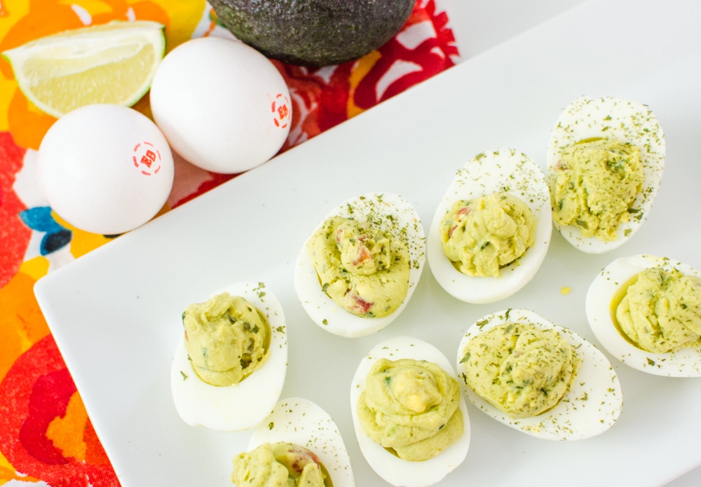 guacamole deviled - avocado deviled eggs recipe