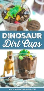 dino dirt cups