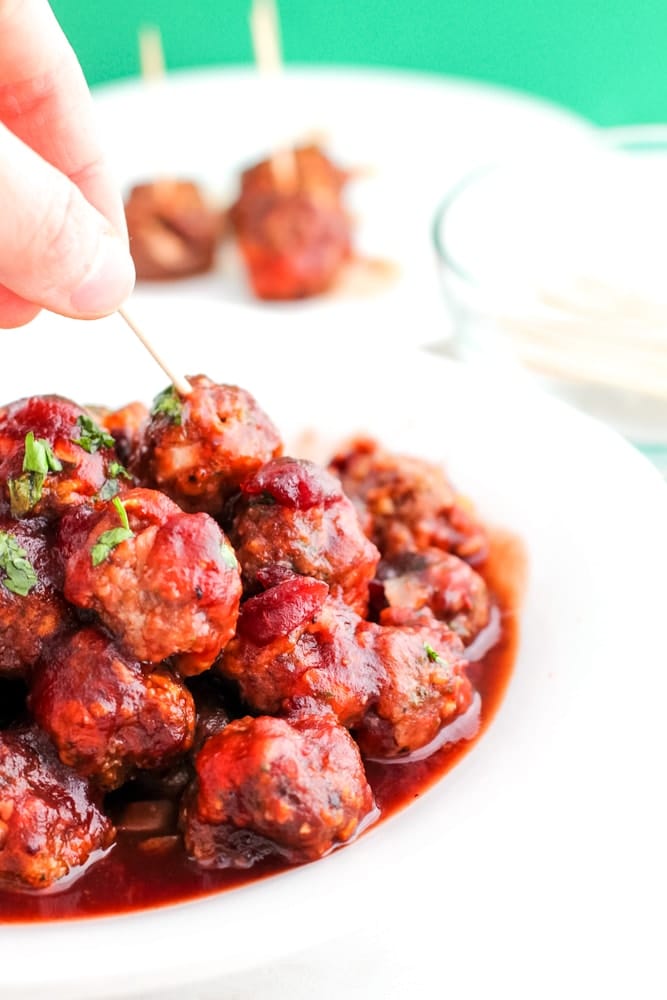 Cranberry Meatballs