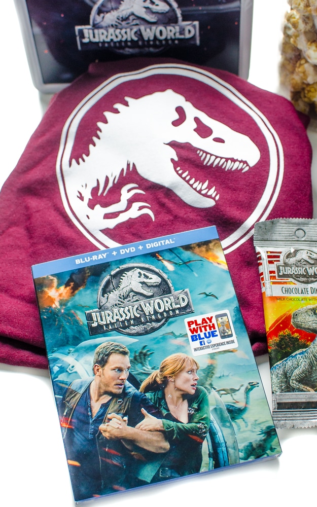 Jurassic Park: Fallen Kingdom blu-ray