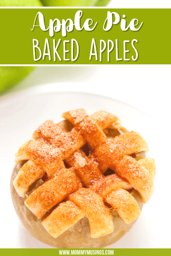 Apple Pie Baked Apples recipe