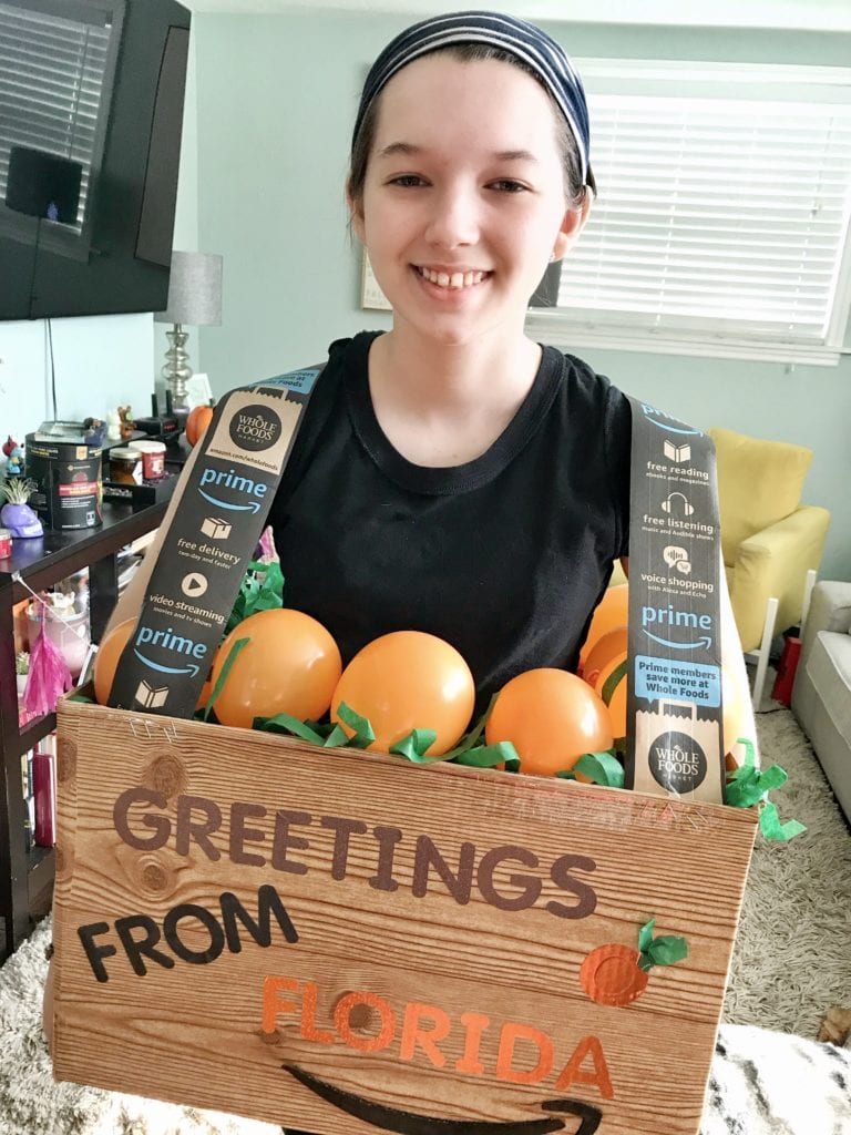 florida oranges box costume