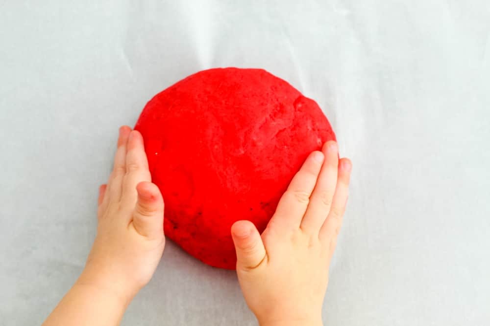 Apple Pie Playdough