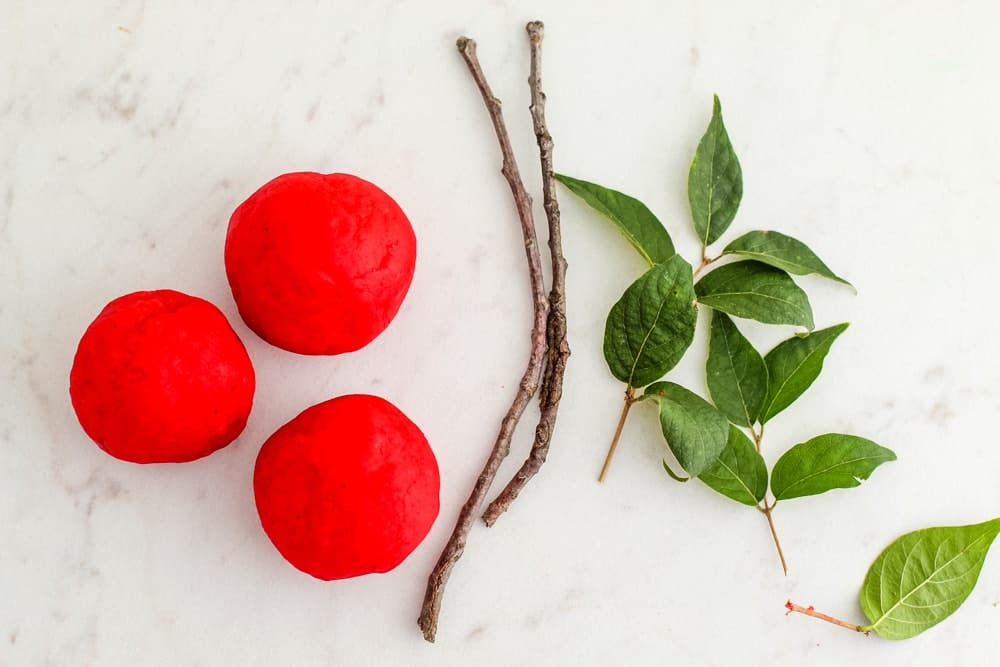 fall scented apple pie playdough