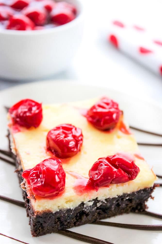  Cherry Cheesecake Brownies