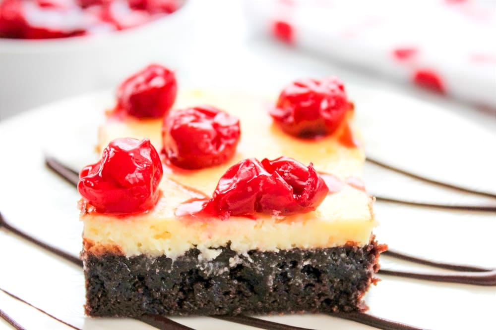 cherry cheesecake brownies