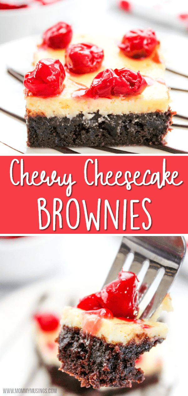 cherry cheesecake brownies