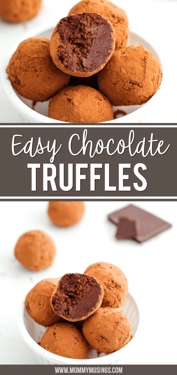 Chocolate Truffles - Easy No-Bake Dessert Recipe
