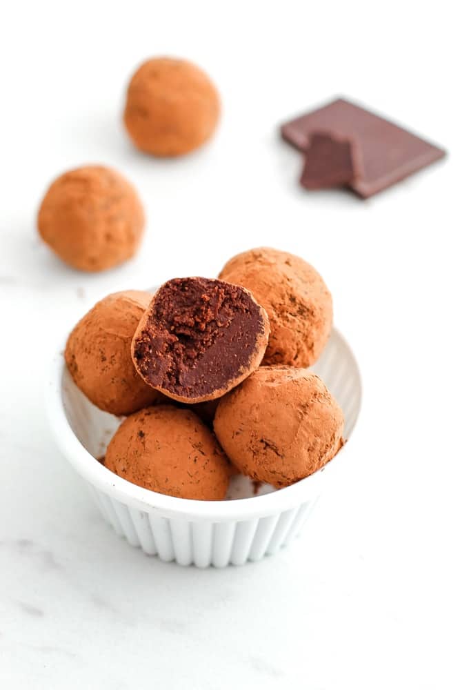 Healthy Chocolate Truffles - Easy Chocolate Truffles Recipe