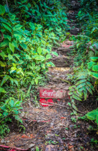 Mashpi lodge Coca Cola crates