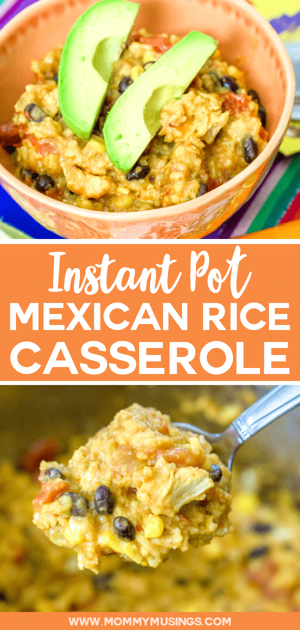 Instant Pot Mexican Rice Casserole