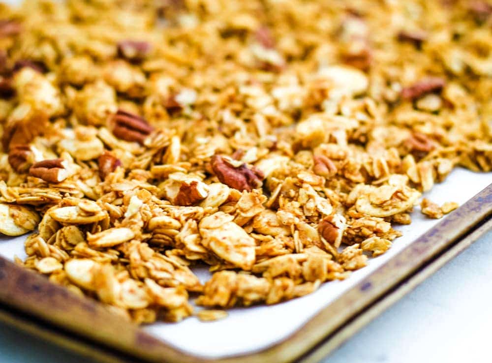 Baked Pumpkin Spice Granola