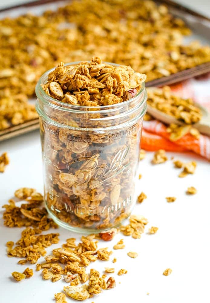 pumpkin spice granola