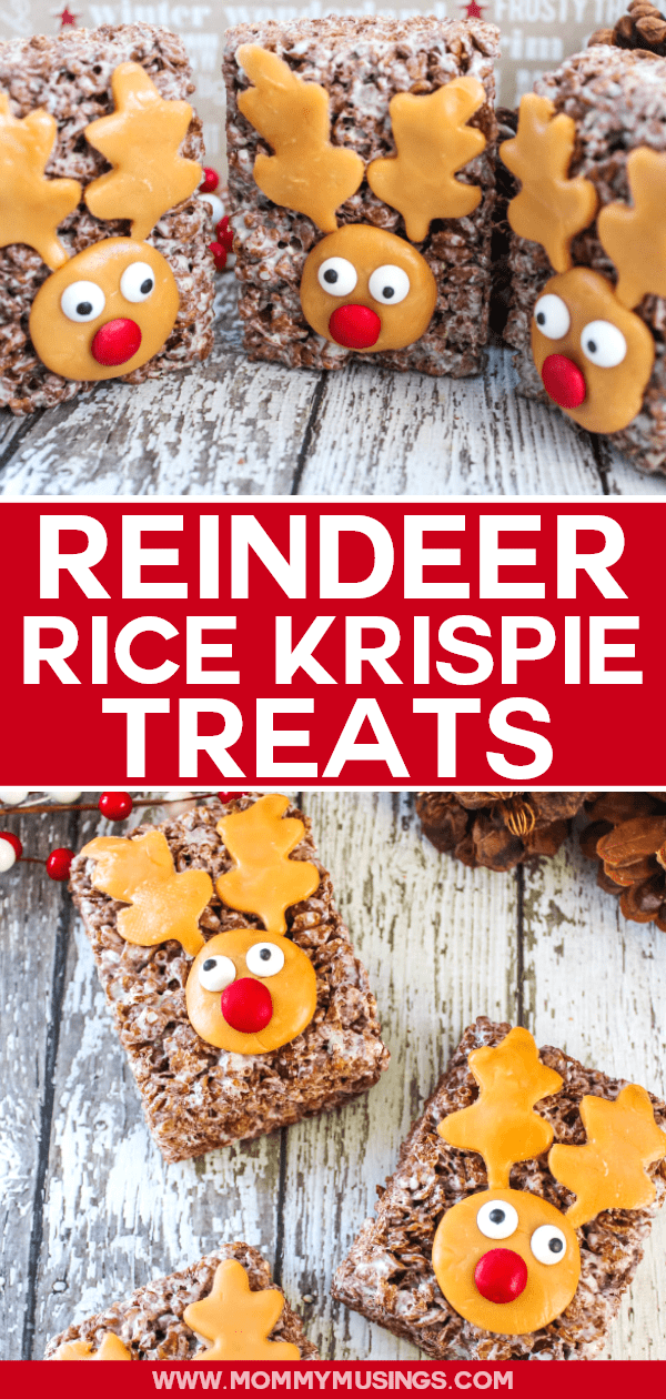 Reindeer Rice Krispie Treats