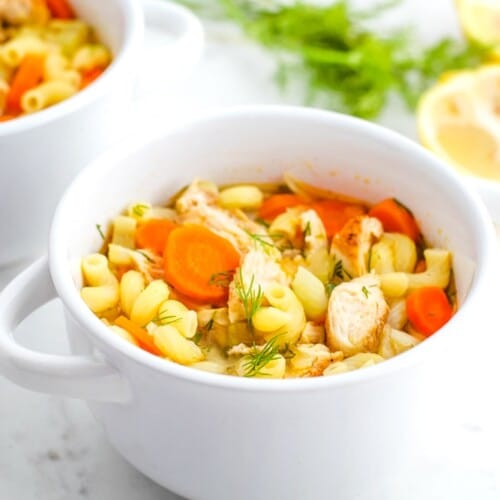 flu fighter chicken noodle soup