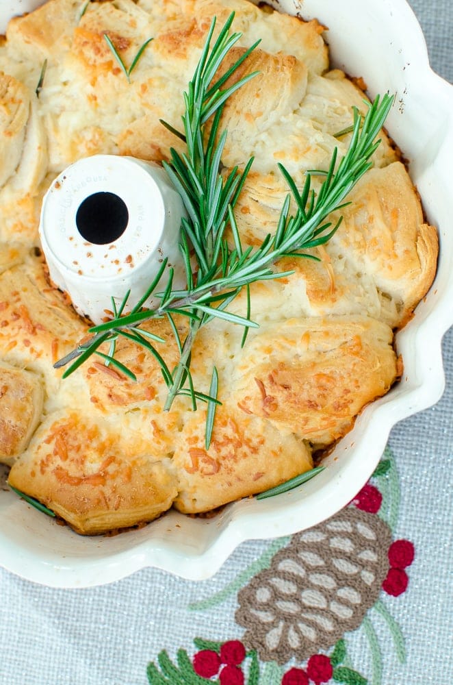 Garlic Parmesan Pull Apart Bread