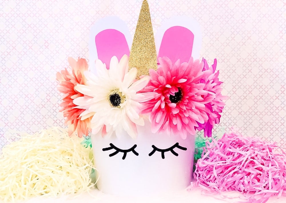 unicorn easter basket