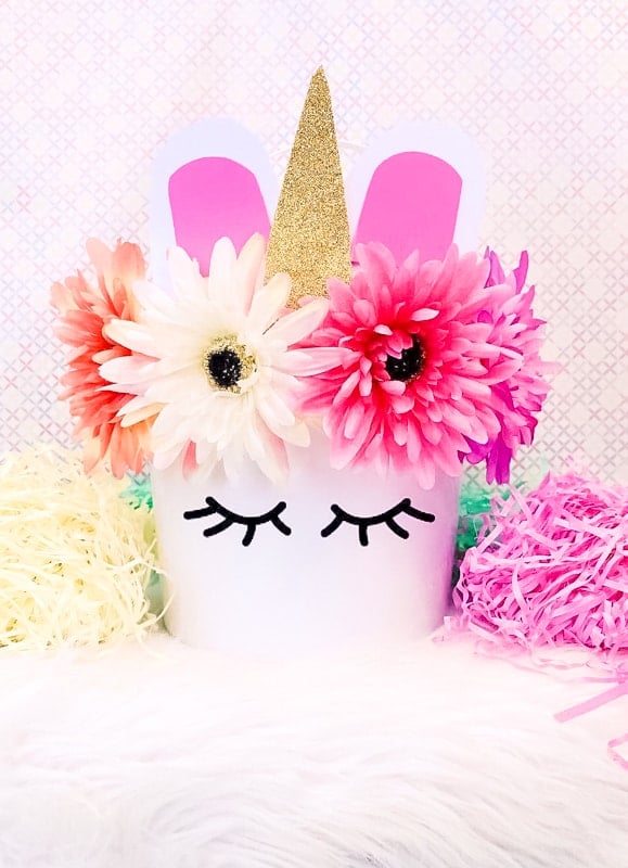 Unicorn Easter Basket DIY