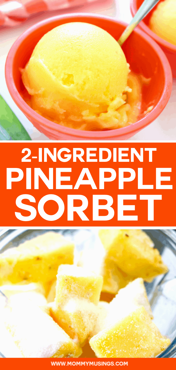 pineapple sorbet