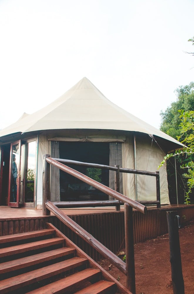 Thanda Safari tented camp