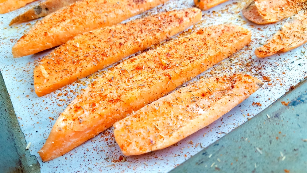 Roasted Sweet Potato Wedges