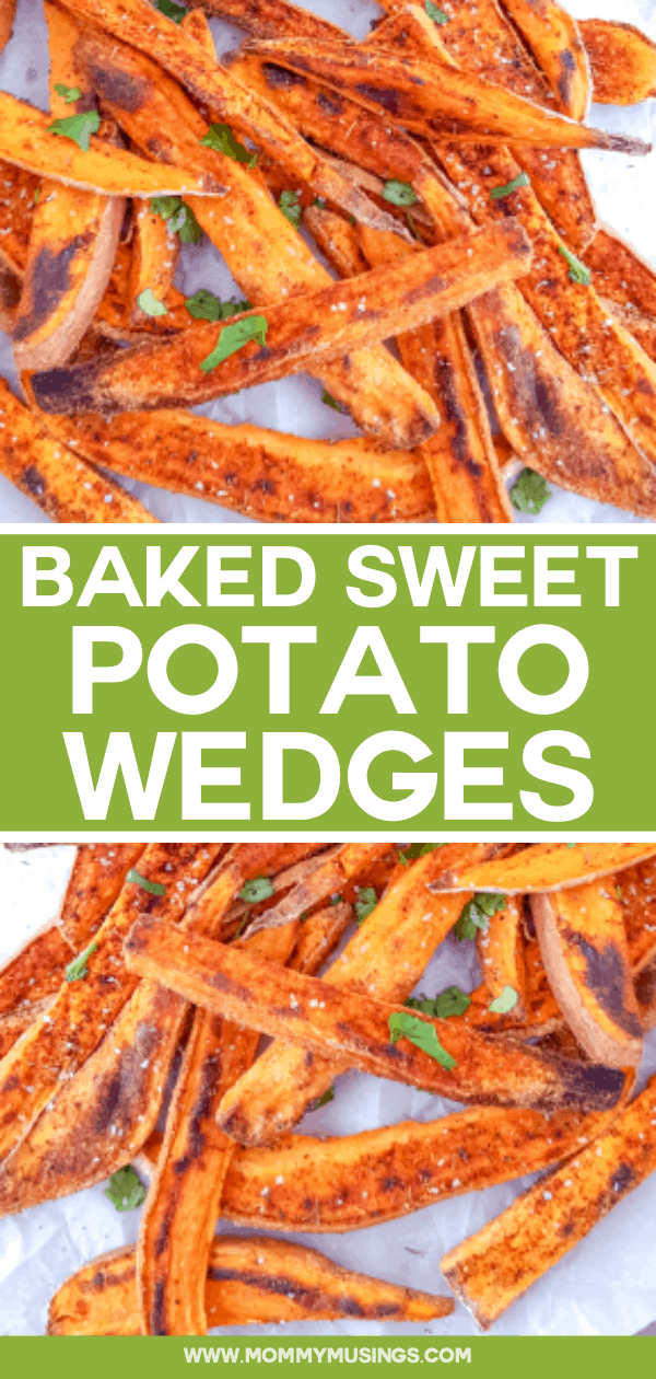 Baked Sweet Potato Wedges