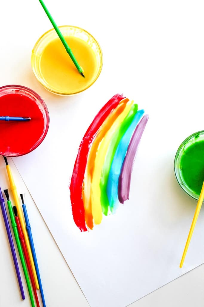 Homemade Taste-Safe Finger Paint Recipe for Kids