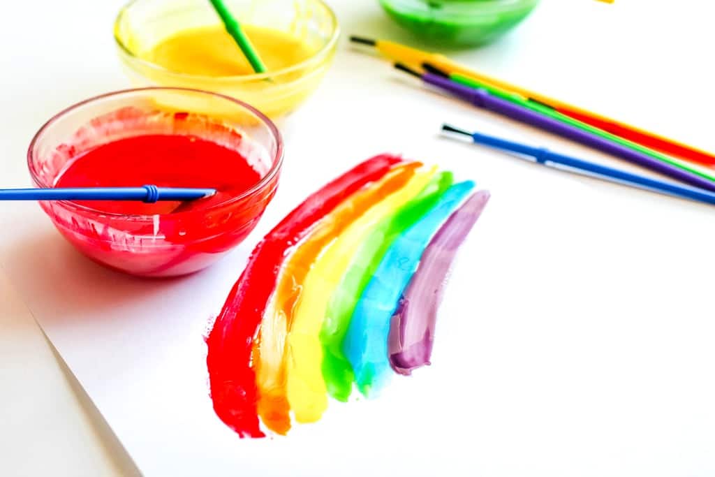 edible finger paint