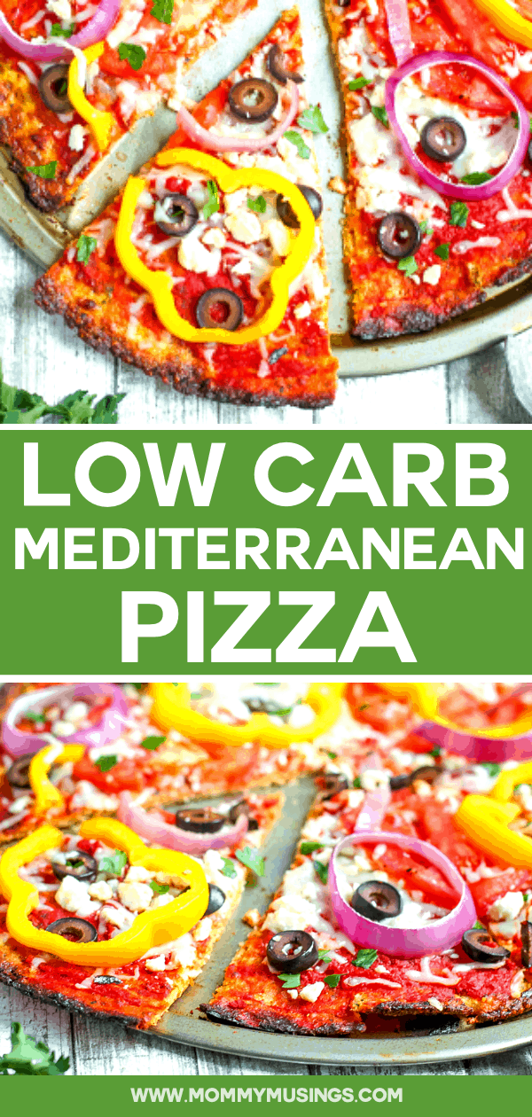 Mediterranean pizza recipe