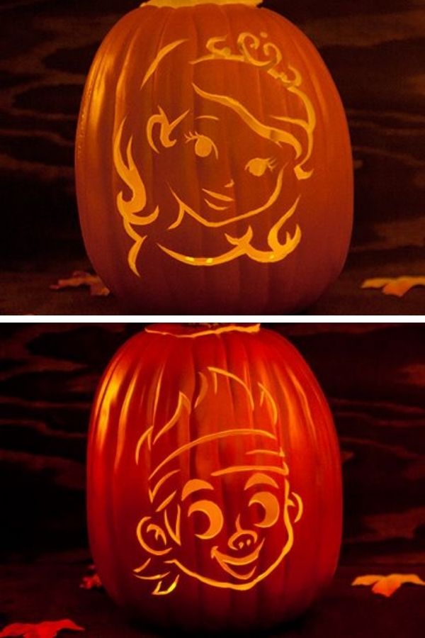 Disney Junior pumpkins