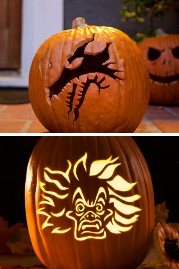 Disney villian pumpkins