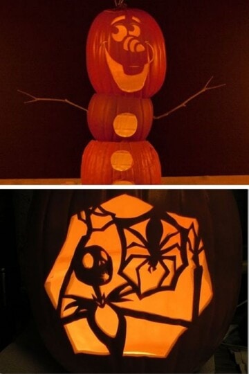 100+ Disney Pumpkin Stencils and Disney Pumpkin Carving Templates