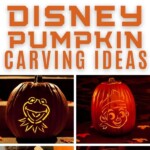 Disney pumpkin carving ideas collage