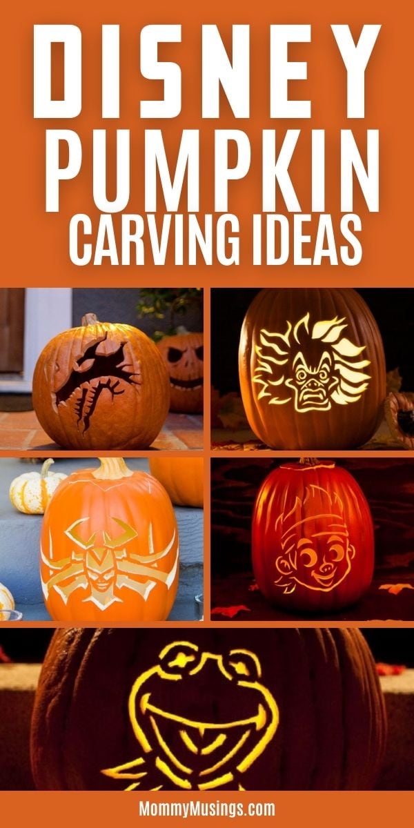 100+ Disney Pumpkin Stencils and Disney Pumpkin Carving Templates