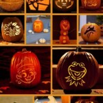 Disney pumpkin carving ideas collage