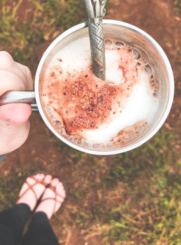 coffee on safari in south africa