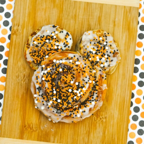 mickey cinnamon roll