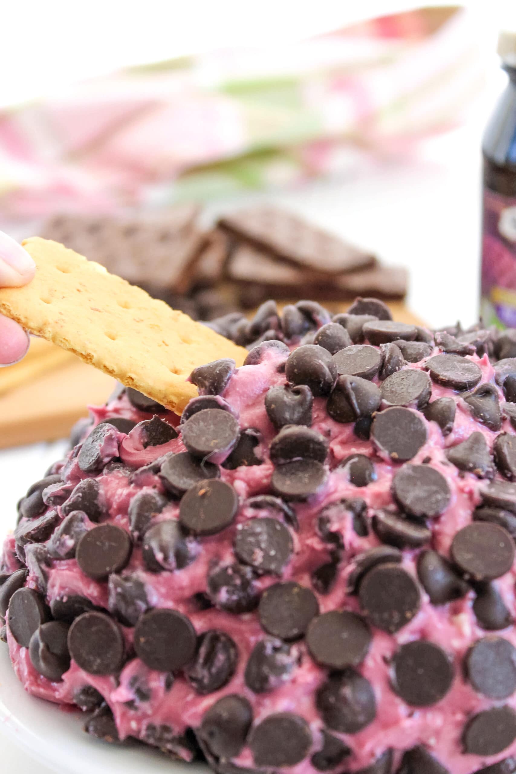 chocolate chip cheese ball