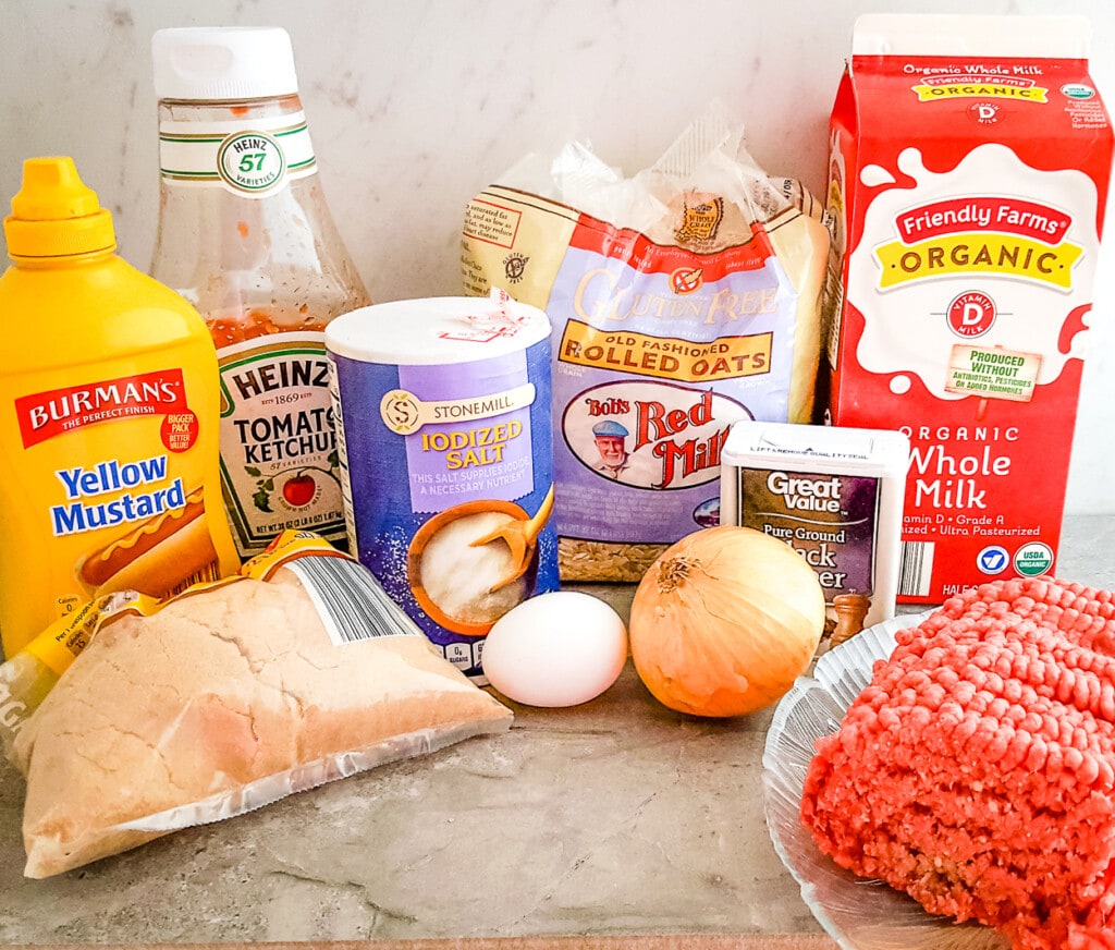 brown sugar meatloaf ingredients