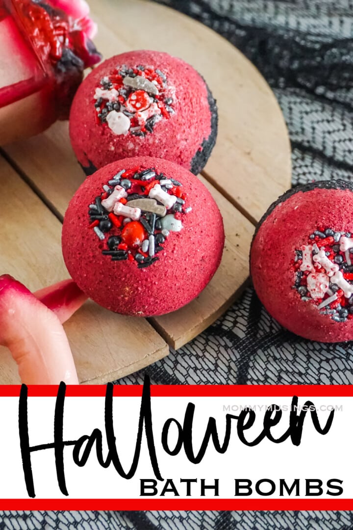 Make Easy Halloween Bath Bombs for Spooky Bath Time Fun!