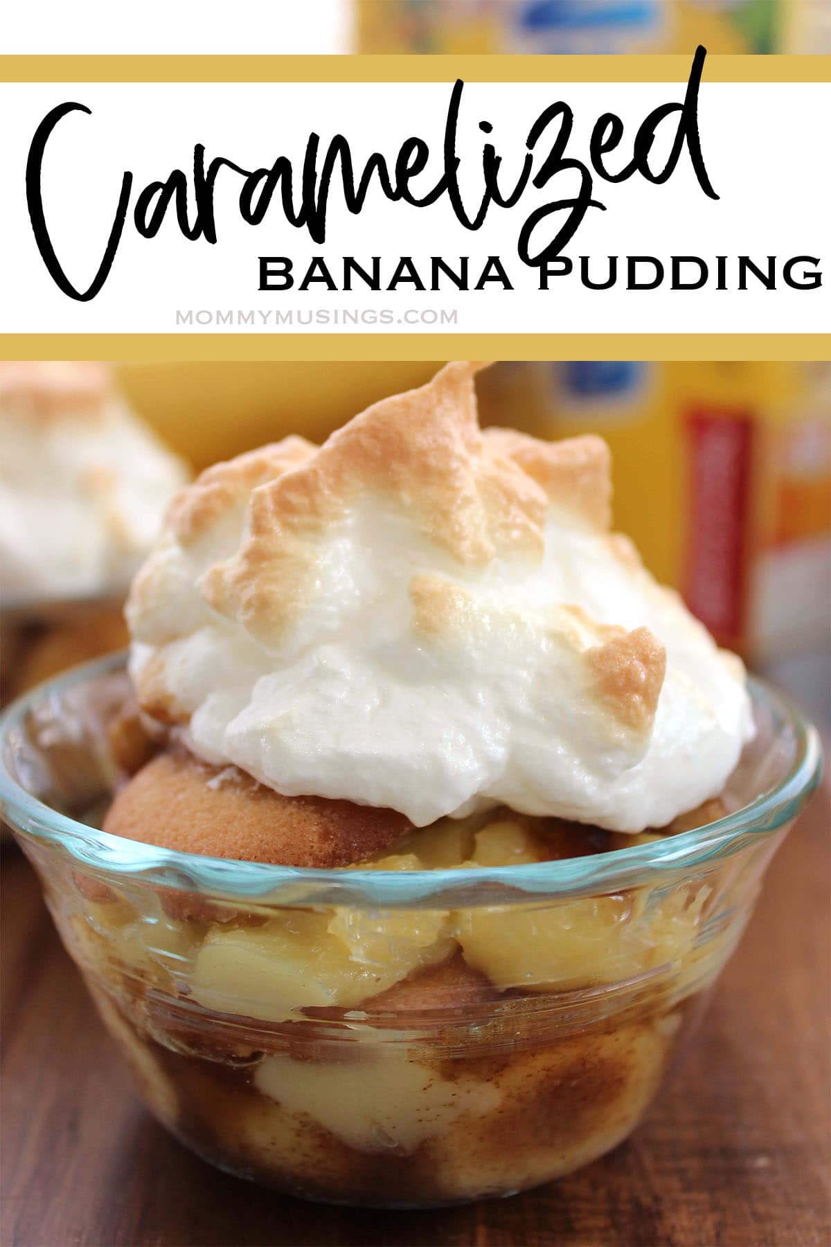 Caramelized Banana Pudding is a Decadent Dessert