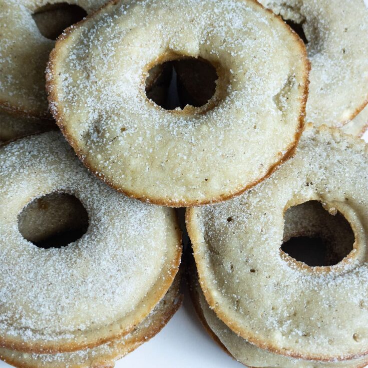 sugar dusted apple donut recipe