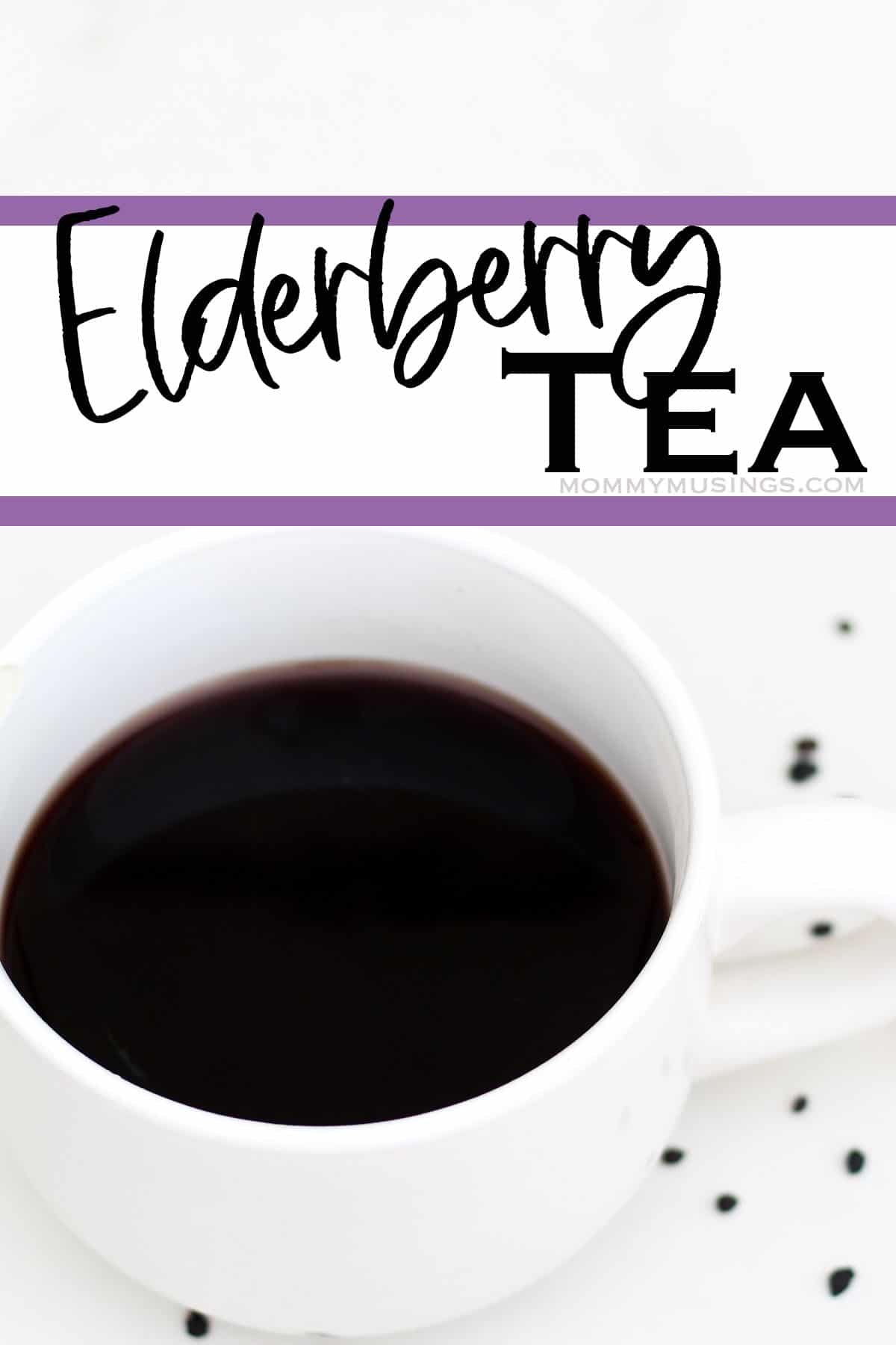 easy diy elderberry tea