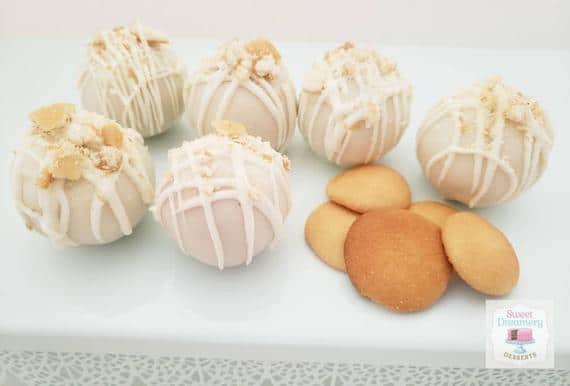 Banana Pudding Cake Truffles