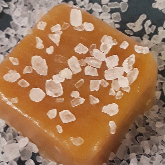 Salted Goat Milk Caramels 3.8oz-4.5oz. Salted Caramels / | Etsy