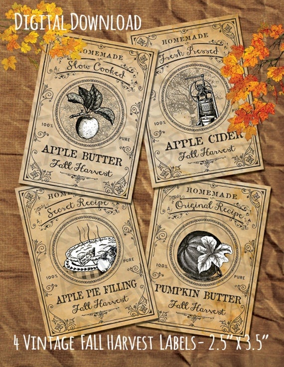 Apple Butter Labels 