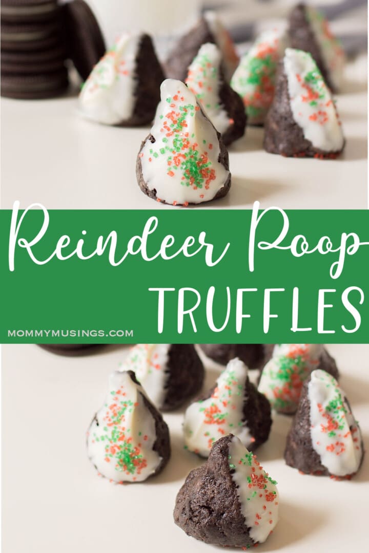 3 Ingredient Reindeer Poop OREO Truffles