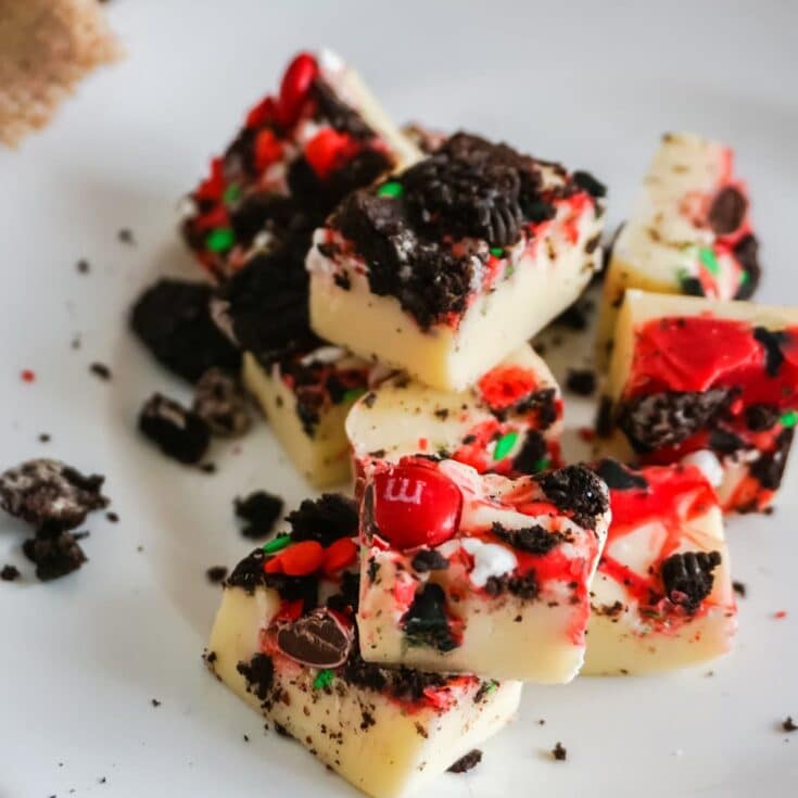 christmas mickey fudge